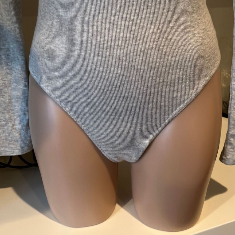 Open Edit Woman’s Ribbed Body Suit - Picture 8 of 14